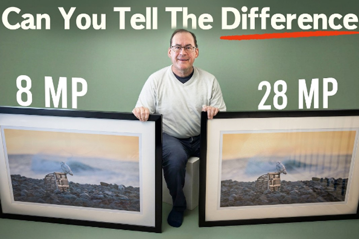 How many PPI do you need to make large prints?